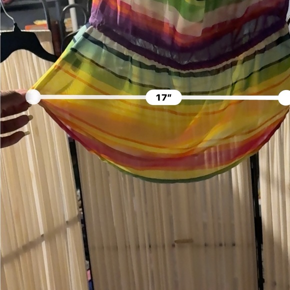 Rainbow Striped Women's Tank Top 🌈 🔝 🥰❤️ - Picture 8 of 9